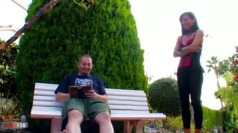 Trio en plein air avec Angelica Castro et Bettina Kox photo 01