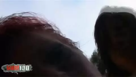 Angie Kiss et Alys Rebel partagent une grosse bite dans un plan à quatre au bord de la piscine photo 09