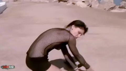 La superbe teen brune Barbara Nux pose  photo 03