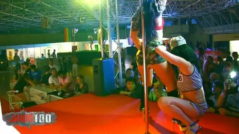 Jessica Blue & Lidya Rouge au festival érotique de Barcelone photo 01