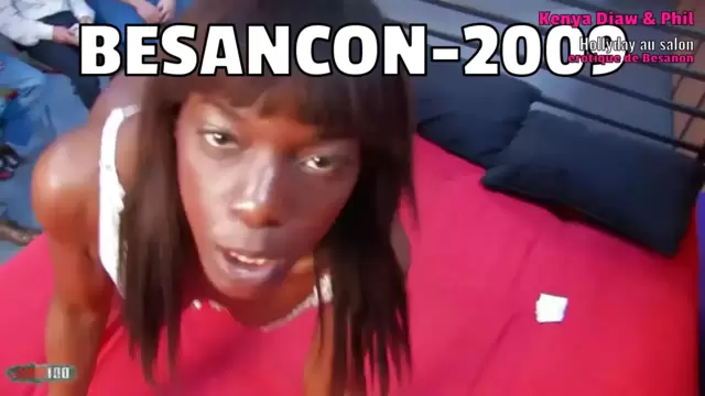 Kenya Diaw & Phil Hollyday au salon...