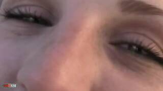 La ravissante blonde Ã  gros...