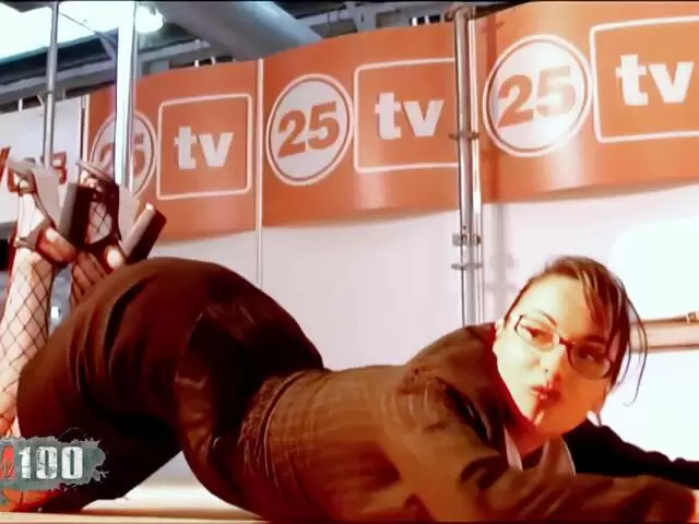 Samantha Cruse sur scène au Festival de ciné Erotico de Barcelona en 2006 photo 1