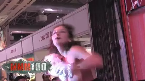 Show de Charlotte De Castille au salon de FICEB 2007 (part 01) photo 02