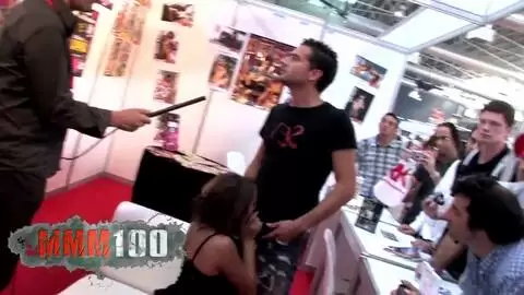 Show de Charlotte De Castille et Phil Hollyday au salon de FICEB 2007  photo 10