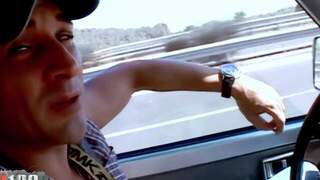 En voiture avec le bel espagno