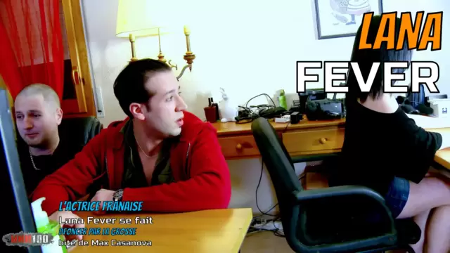L'actrice française Lana Fever se ...