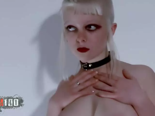 Serie de photo Rock'n'roll avec la belle petite punkette française Lili photo 1