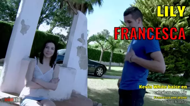 Kevin White baise en exterieur avec...