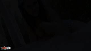 Hot gipsy milf doing a handjob