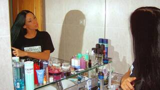 Mya la brune et crystal la blo