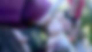 Young girl in panties doing fa