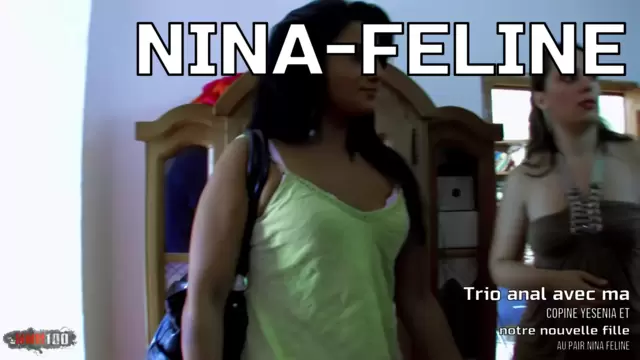 Trio anal avec ma copine Yesenia et...