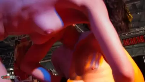 Show de Shannya Tweeks et Angie Kiss au salon de Prova 2008 (part 01) photo 07