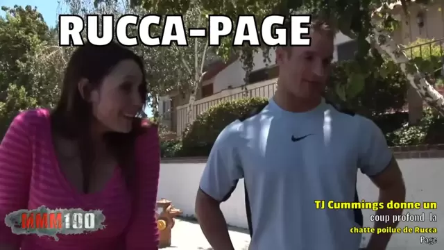 TJ Cummings donne un coup profond à la chatte poilue de Rucca Page