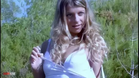 Session de photo en exterieur avec la sublime petit blonde tchèque Suzana photo 07