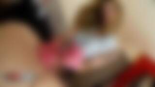 Blonde slut giving handjob wit