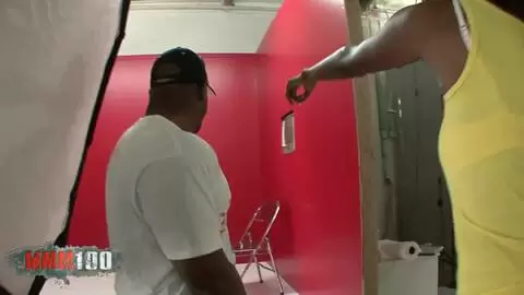 Superbes backs Bella Moretta et Hydie Waters dans un trio noir chaud avec M. Marcus photo 02