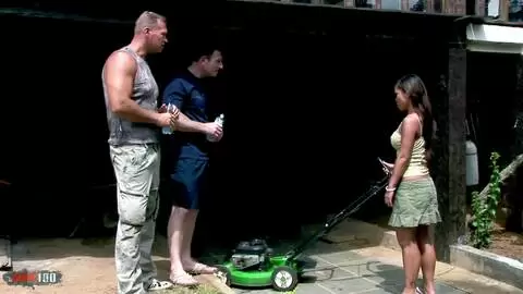 L'aventure sauvage à trois de Jade Sin avec Bob Terminator et Pascal Saint James photo 01